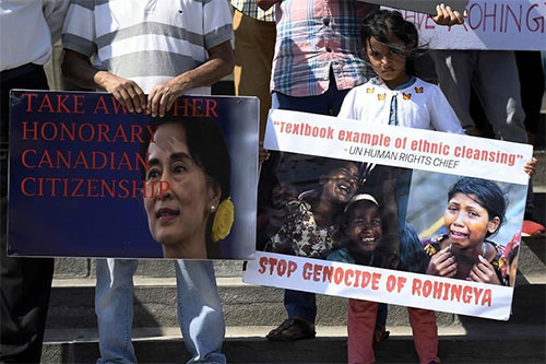 Canadá retira la ciudadanía a Suu Kyi por los abusos contra los rohingyas